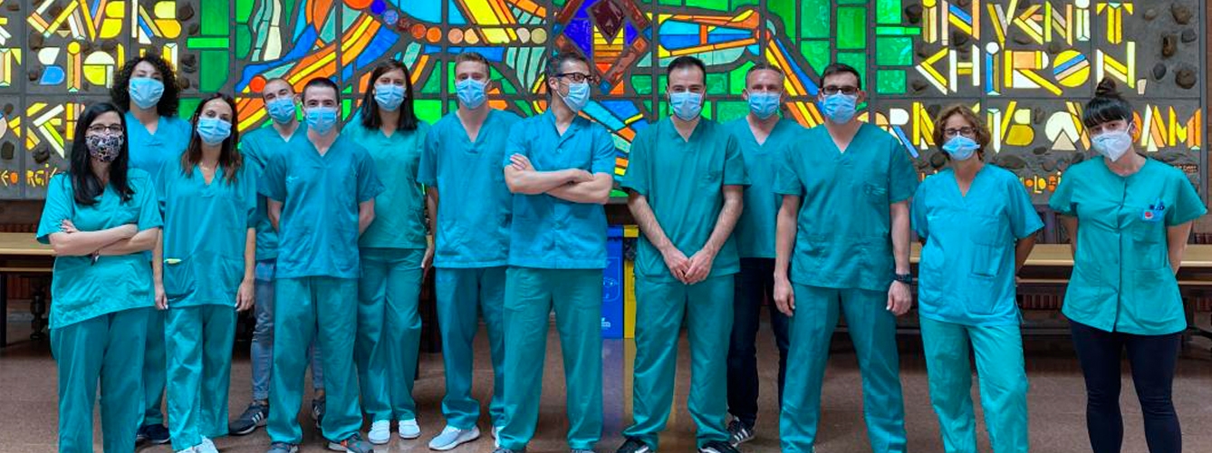 Imagen del equipo científico veterinario contra el Covid-19 de la Facultad de Veterinaria de la Universidad de León.