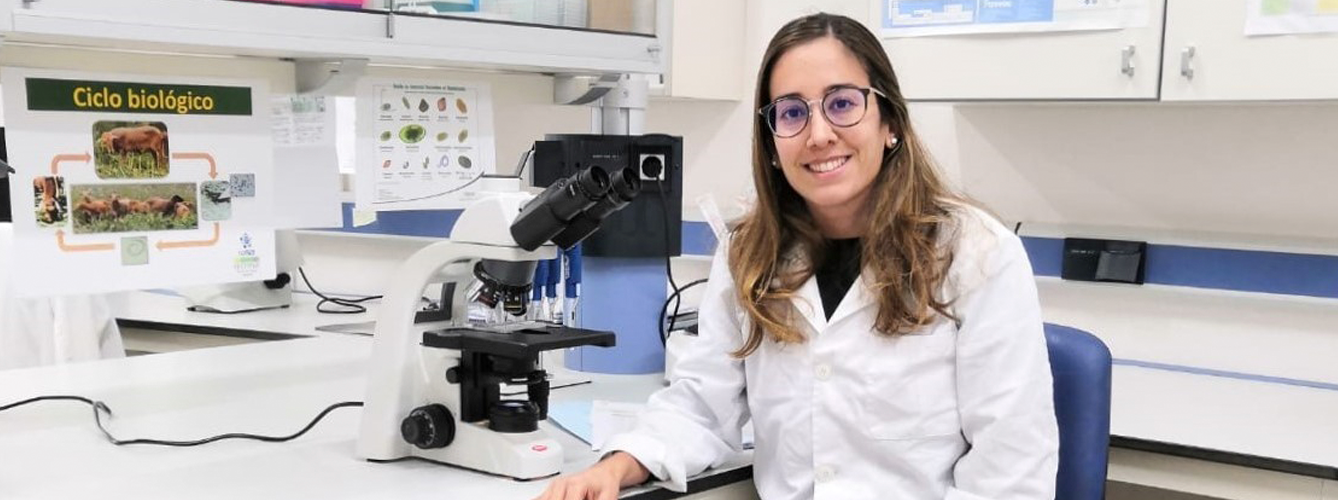 Julia Natividad Hernández, veterinaria e investigadora galardonada por la Universidad de Las Palmas de Gran Canaria.