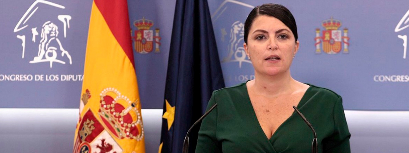 Macarena Olona, Portavoz Adjunta del grupo parlamentario VOX.