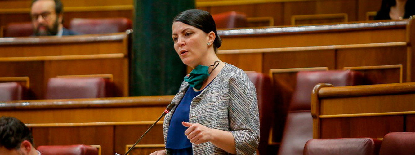 Macarena Olona, portavoz adjunta del Grupo Parlamentario VOX.