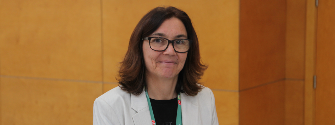 María Luisa Fernández Miguel, presidenta del Consejo Regional de los Colegios de Veterinarios de Canarias.