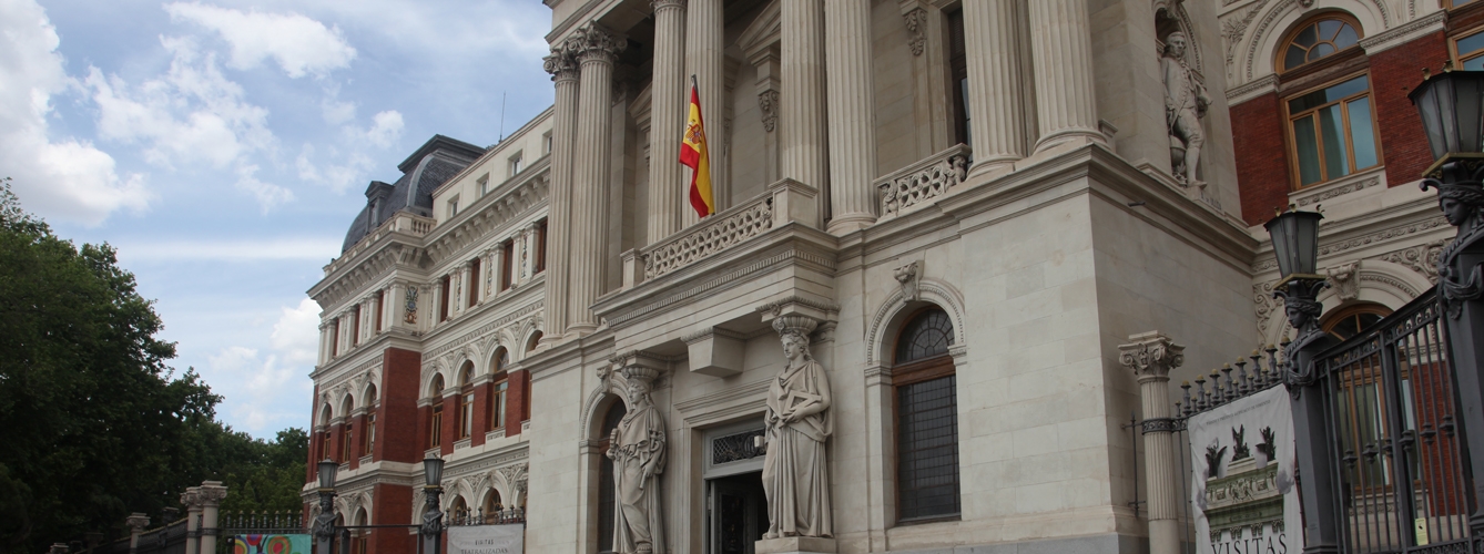 Fachada del Ministerio de Agricultura, Pesca y Alimentación.
