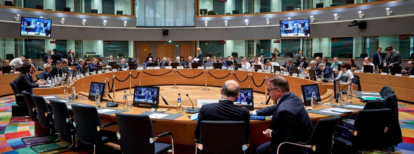 Reunión del Consejo de la Unión Europea.