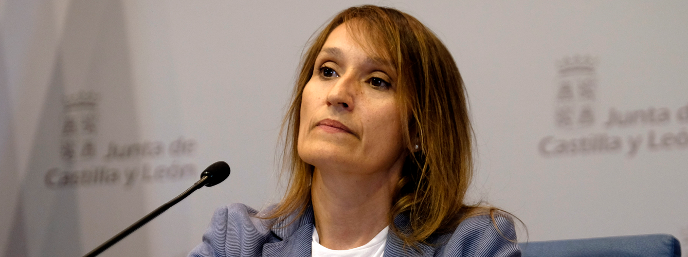 Rocío Lucas Navas, consejera de Educación de Castilla y León.