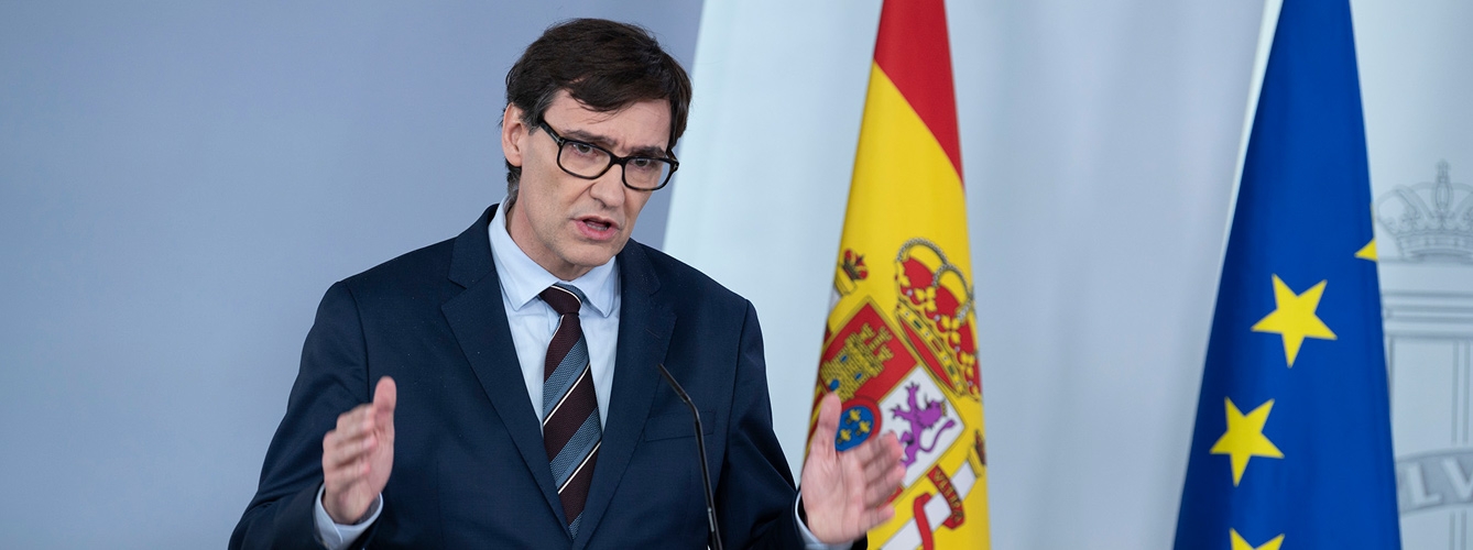 Salvador Illa, ministro de Sanidad.