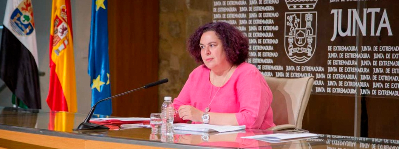 Begoña García,  consejera de Medio Ambiente y Rural, Políticas Agrarias y Territorio