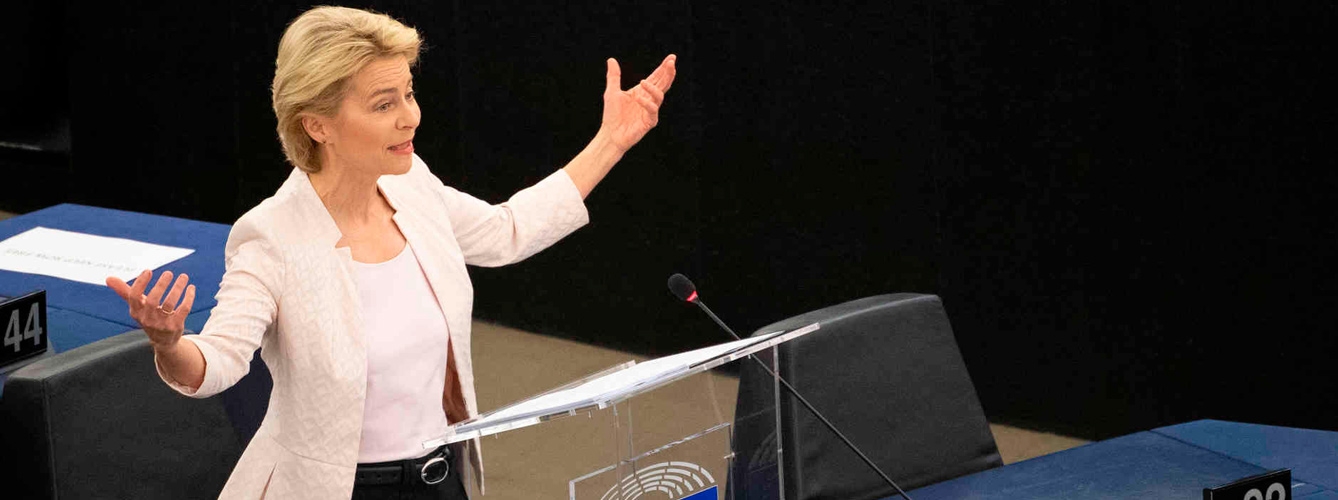 Ursula von der Leyen, primera mujer en llegar a la presidencia de la Comisión Europea.
