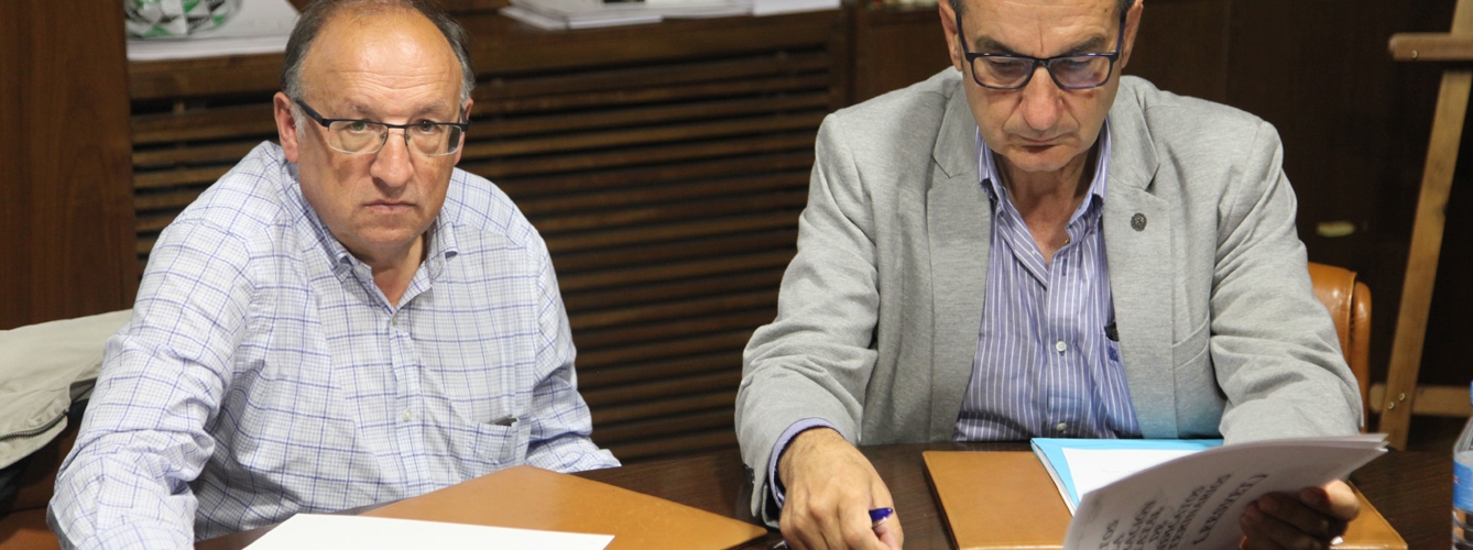Juan Carlos Alonso y Juan Antonio Rol, presidente y vicepresidente de Fesvet.