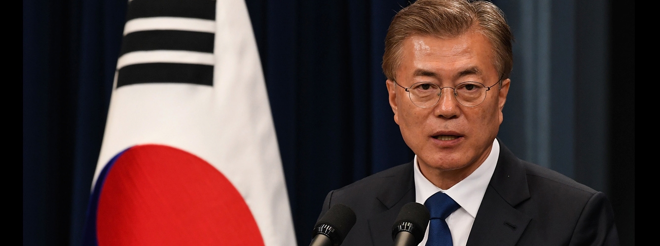 Moon Jae-in, presidente de Corea del Sur.