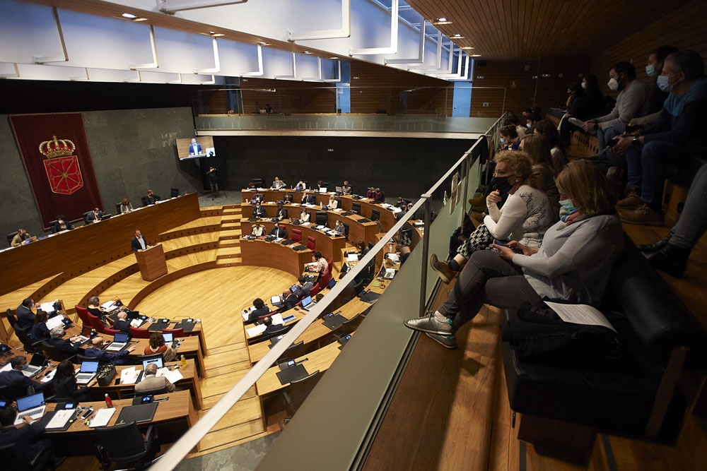 Parlamento de Navarra.