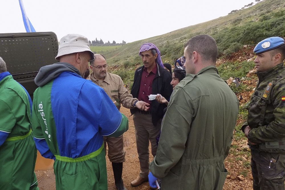 El Programa Rocinante es un proyecto de Cooperación Cívico Militar que se desarrolla de manera anual para ofrecer formación a los veterinarios libaneses.