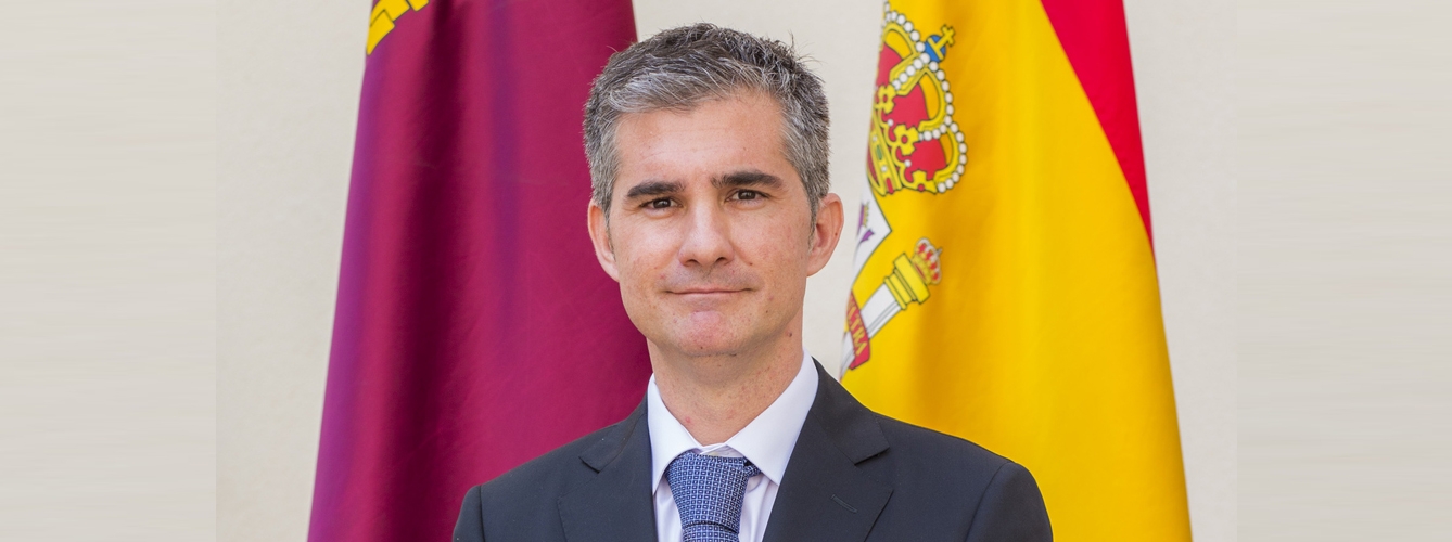Miguel Ángel del Amor Saavedra, consejero de Agua, Agricultura, Ganadería y Pesca de la Región de Murcia. 