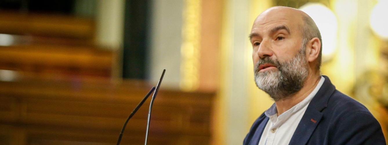 Néstor Rego, diputado del Bloque Nacionalista Galego.