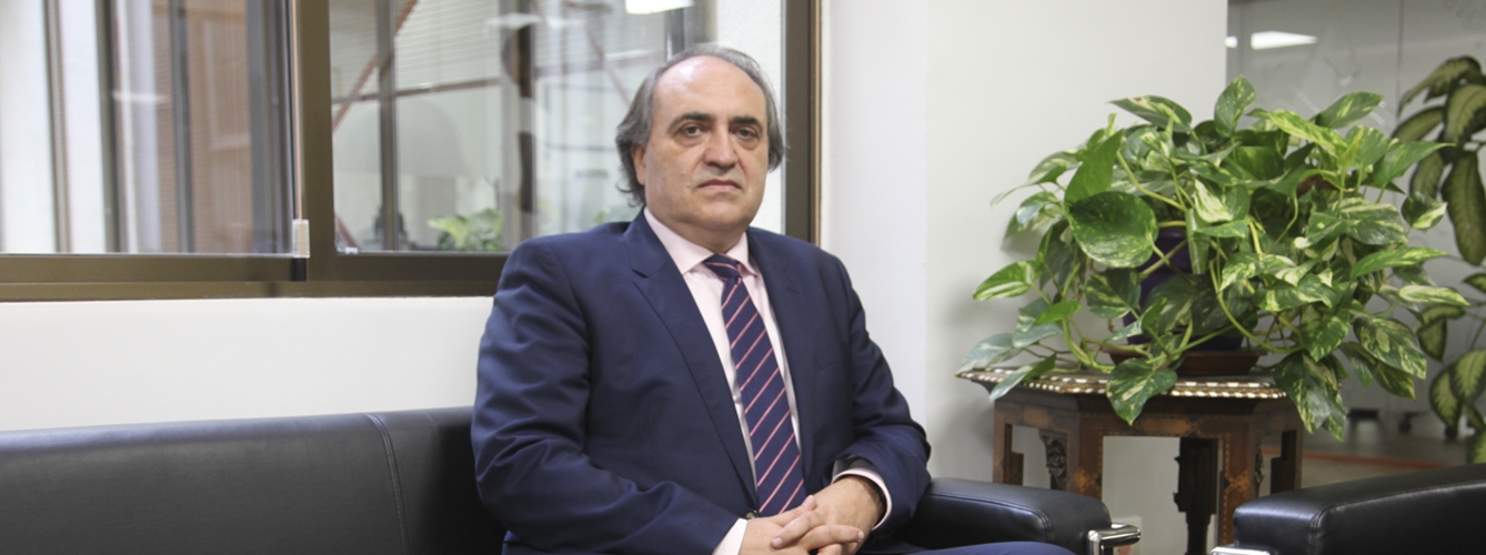 Luis Alberto Calvo, presidente de la Organización Colegial Veterinaria.