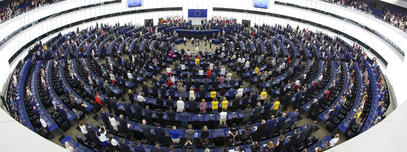 Imagen de un pleno del Parlamento de la Unión europea