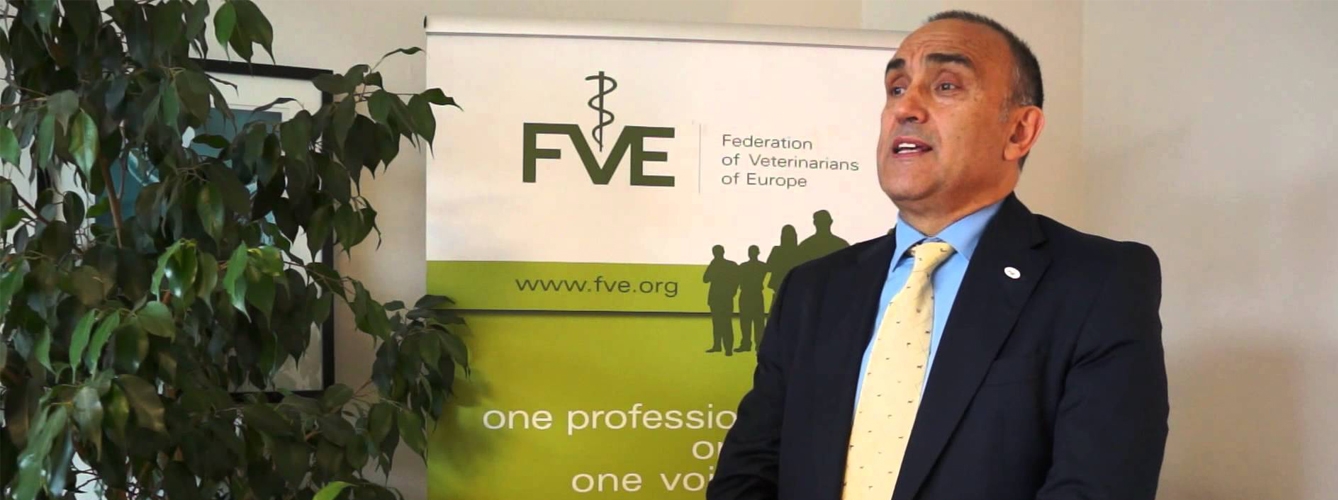 Rafael Laguens es el actual presidente de la Federación Europea de Veterinarios