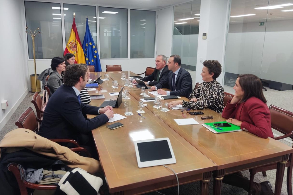 Imagen de la reunión de la ACNV con el Ministerio de Política Territorial.
