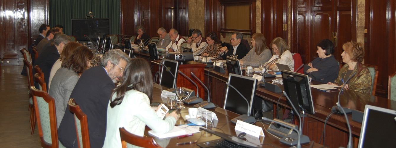 Imagen de una reunión del Comité Científico de la Aesan.