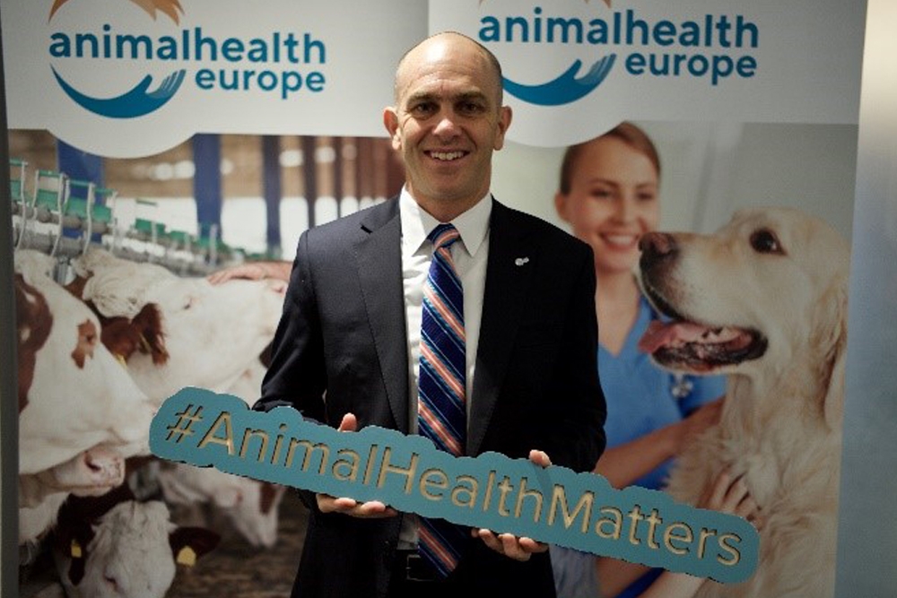 Rob Kelly, presidente de AnimalhealthEurope.