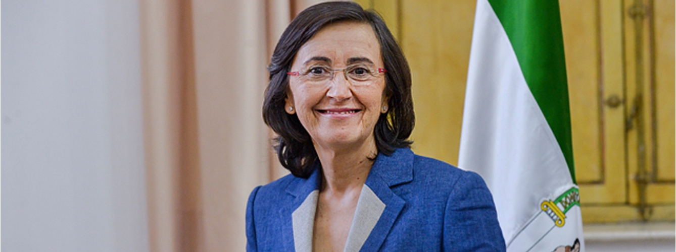 Rosa Aguilar Rivero, consejera de Justicia e Interior de la Junta de Andalucía