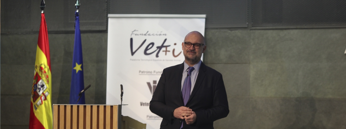 Santiago de Andrés, presidente de la Fundación Vet+i.