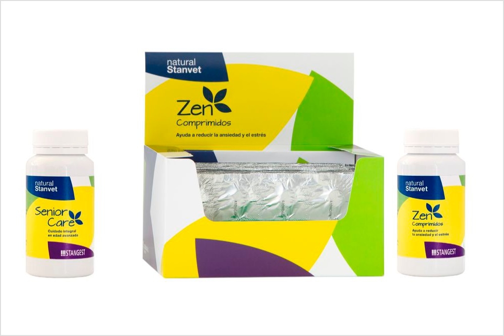 Stangest ha lanzado recientemente al mercado dos nuevos productos de su línea ‘natural Stanvet’: el Senior Care y el Zen Comprimidos.