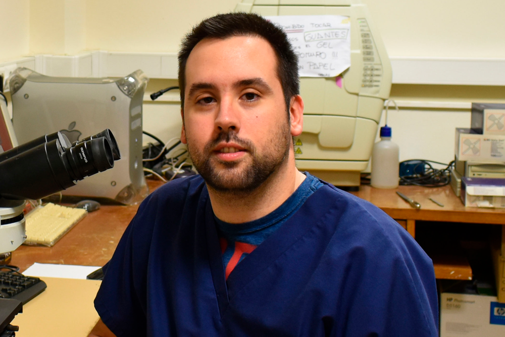 El veterinario Sergio Villanueva-Saz es uno de los investigadores que ha participado en el estudio.