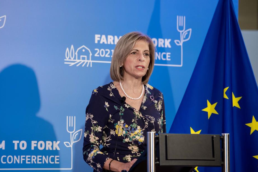 Stella Kyriakides, comisaria de Salud y Seguridad Alimentaria de Europa.