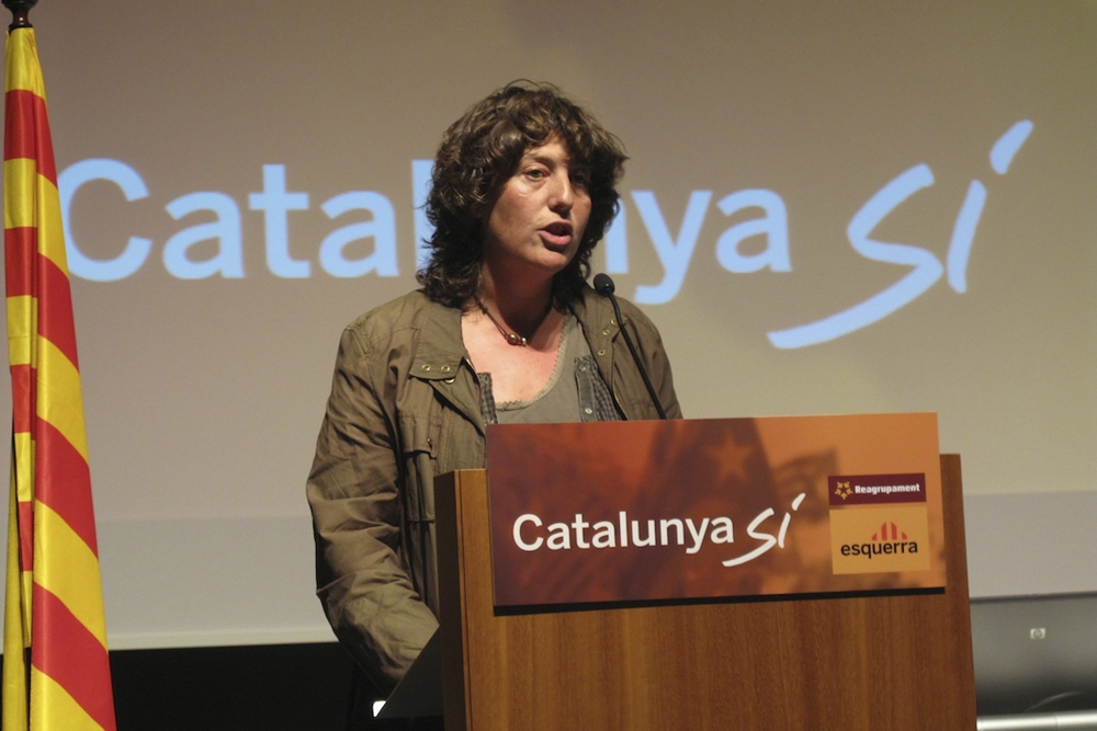 Teresa Jordà, consejera de Agricultura de Cataluña.