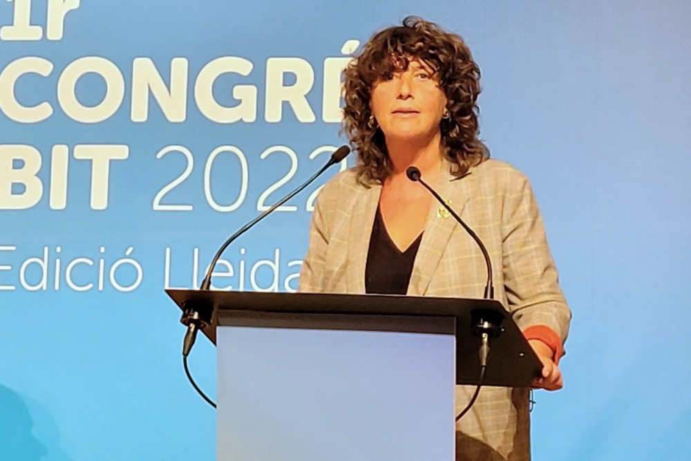 Teresa Jordá, consejera de Acción Climática, Alimentación y Agenda Rural de Cataluña.