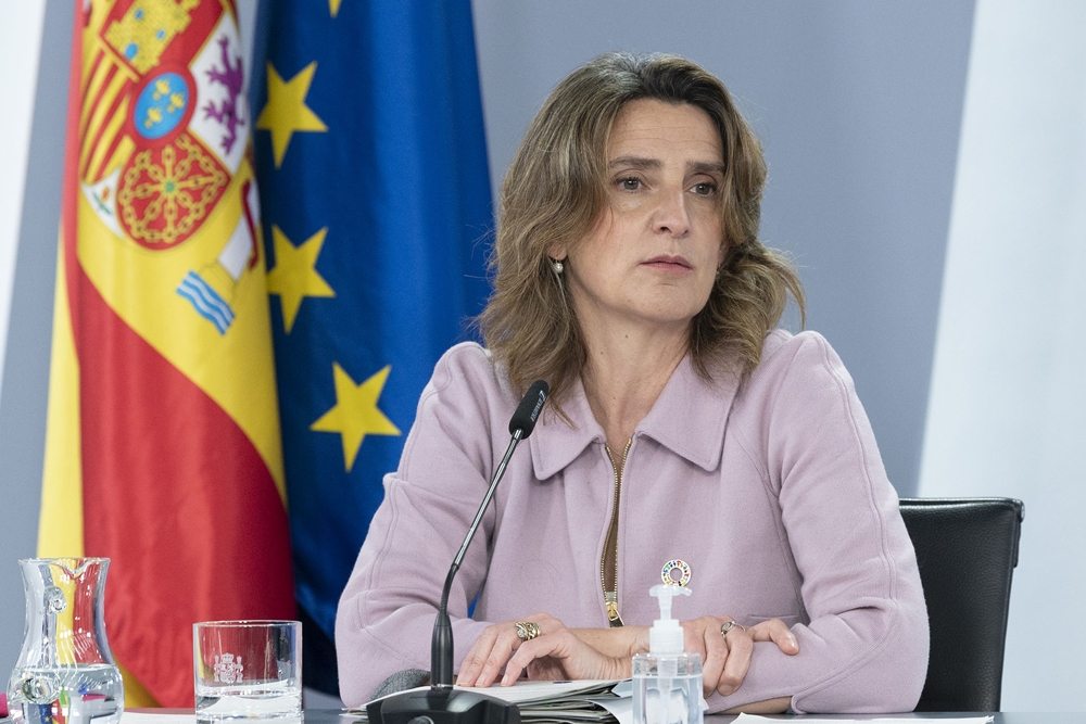 Teresa Ribera, ministra para la Transición Ecológica y Reto Demográfico.