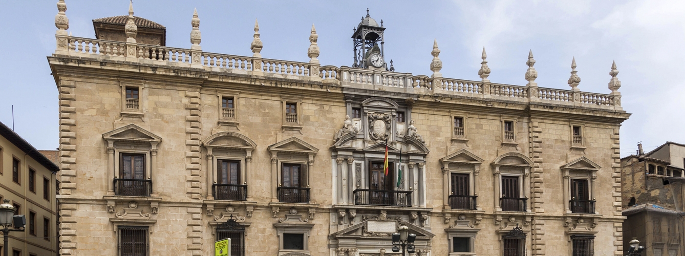 Real Chancillería de Granada, sede del Tribunal Superior de Justicia de Andalucía, Ceuta y Melilla.