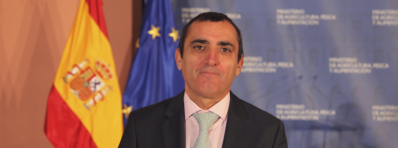 Valentín Almansa, director general de Sanidad de la Producción Agraria del Ministerio de Agricultura, Pesca y Alimentación.